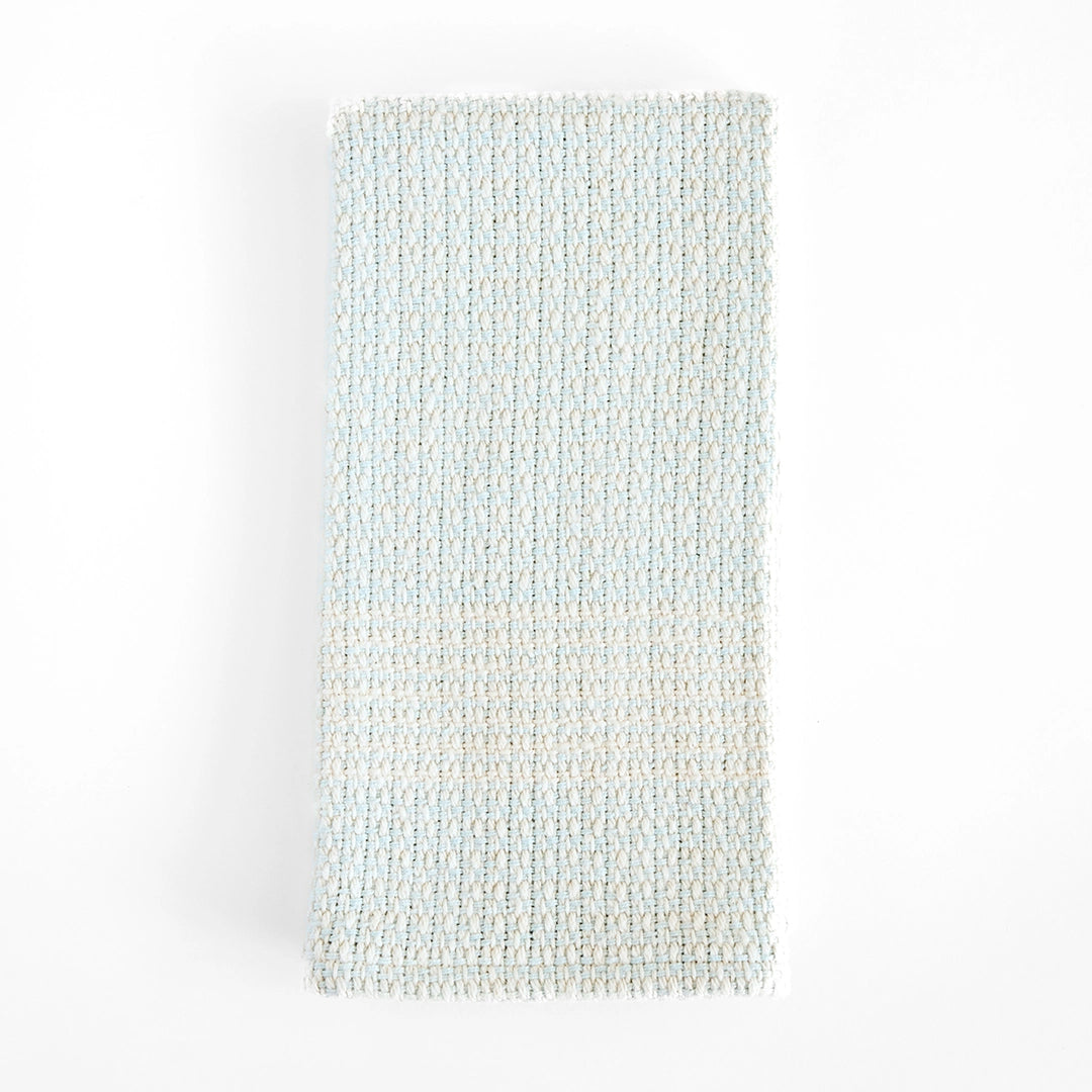 Ice Blue Handwoven Kitchen Towels
