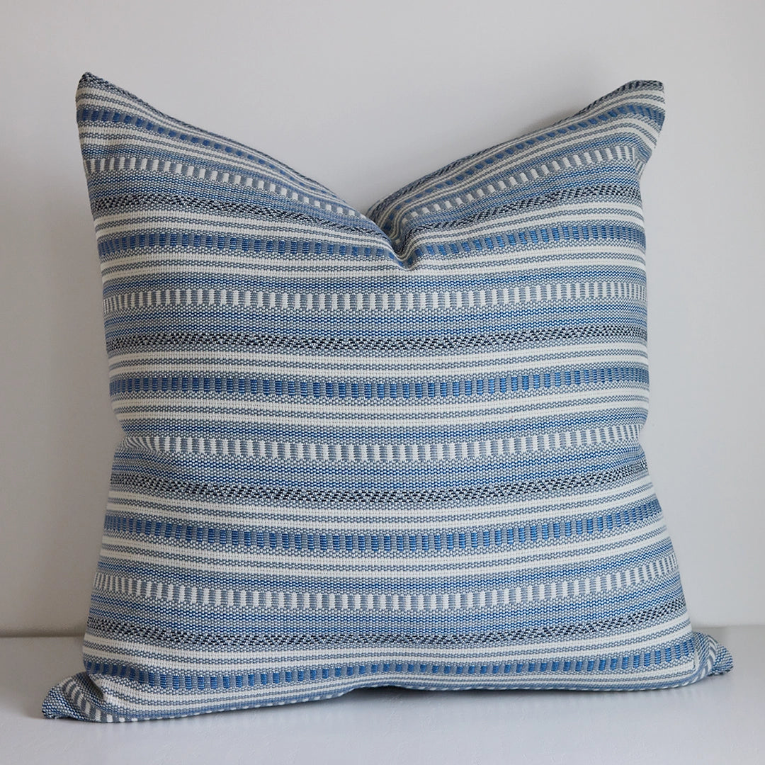 Indigo Stripe Pillow