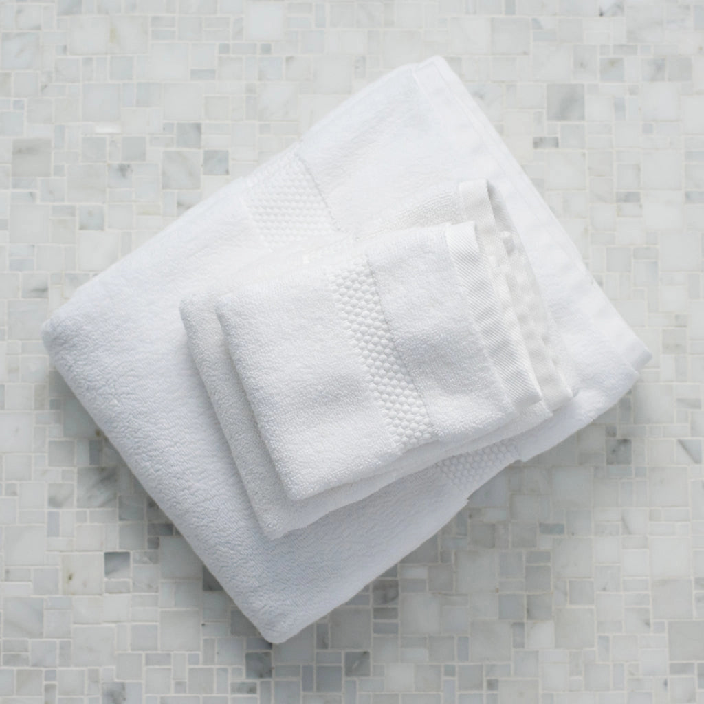 Island Spa Towel Collection - Bright White