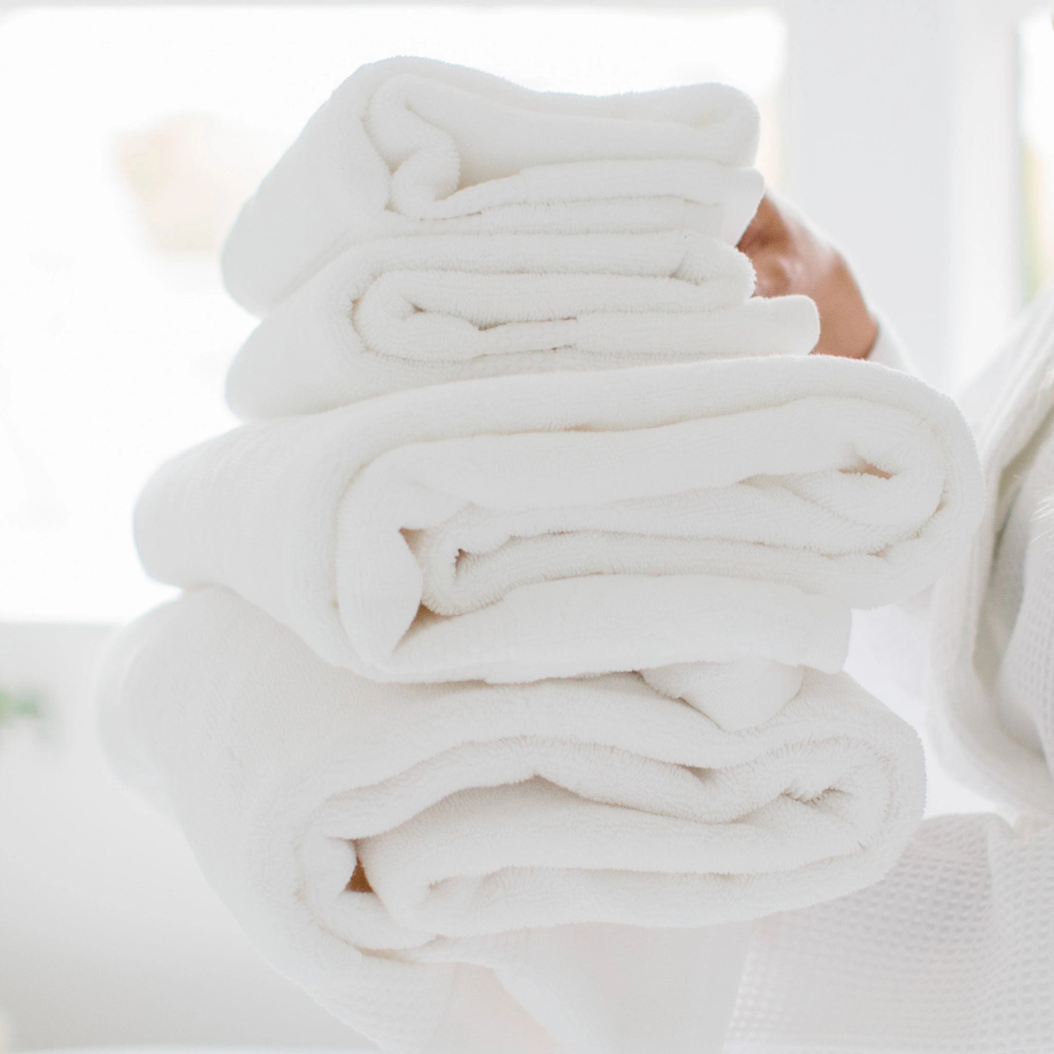 Island Spa Towel Collection - Bright White