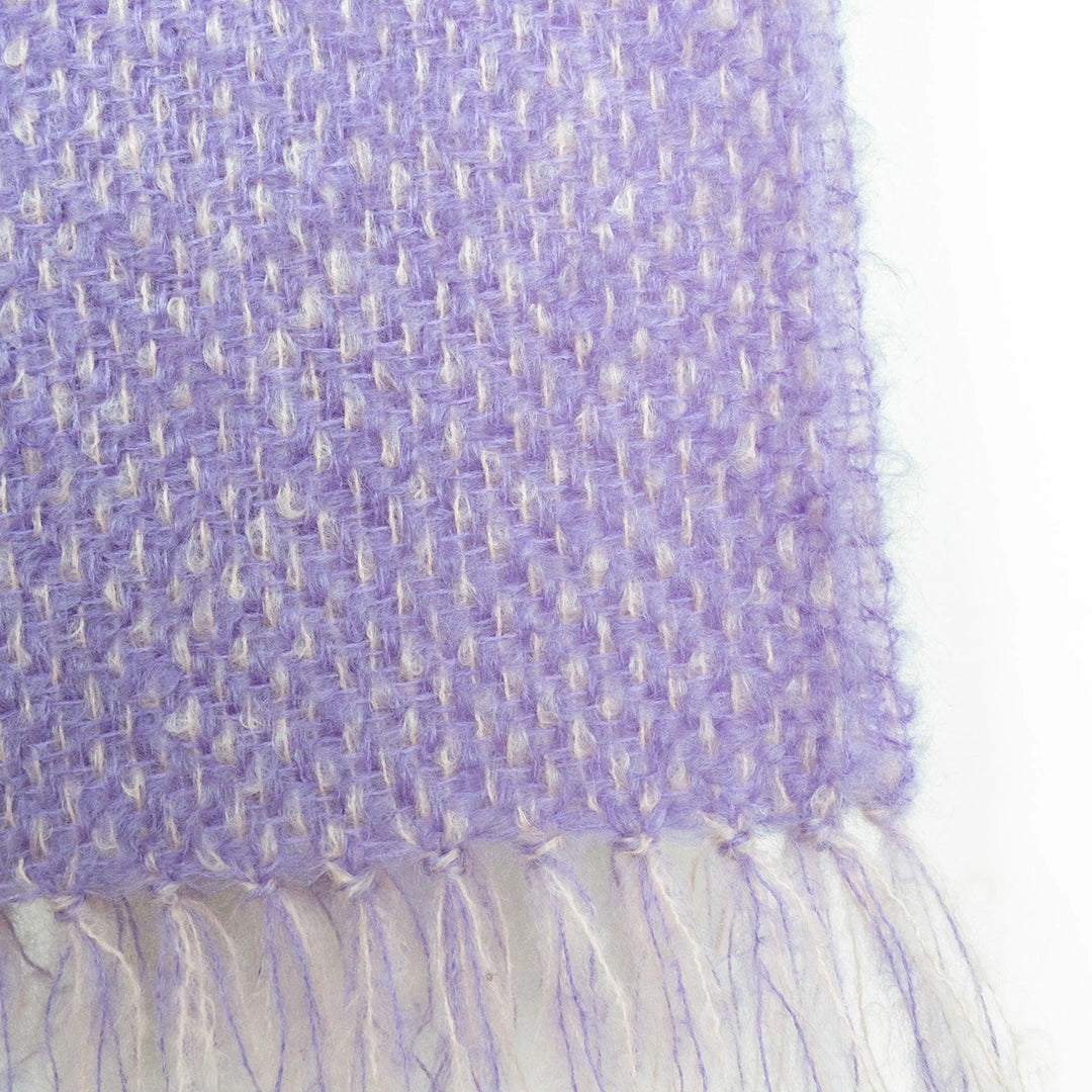 Larkspur Handwoven Mohair Scarf