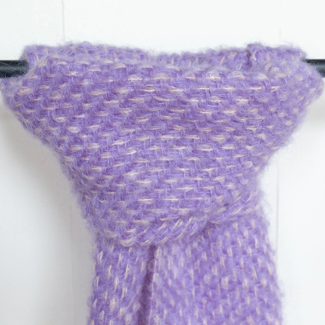 Larkspur Handwoven Mohair Scarf