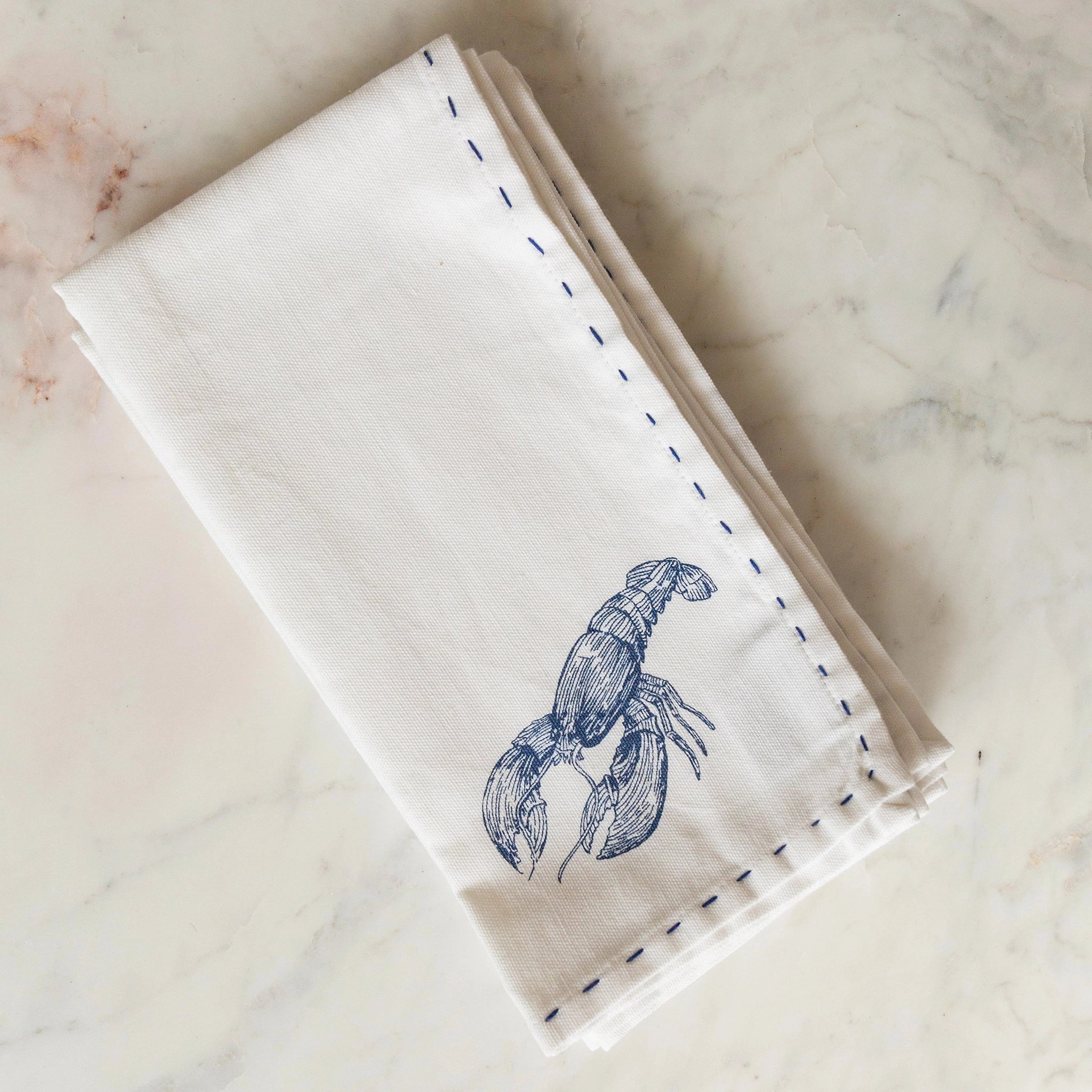 Lobster Cotton Napkin