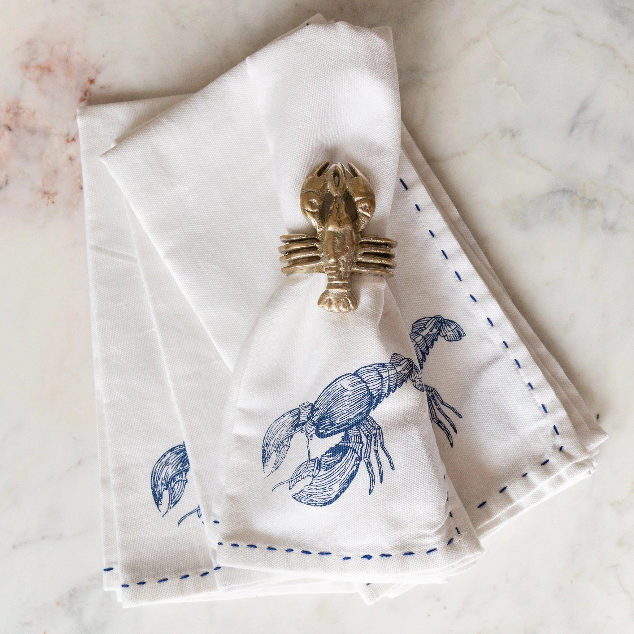 Lobster Cotton Napkin