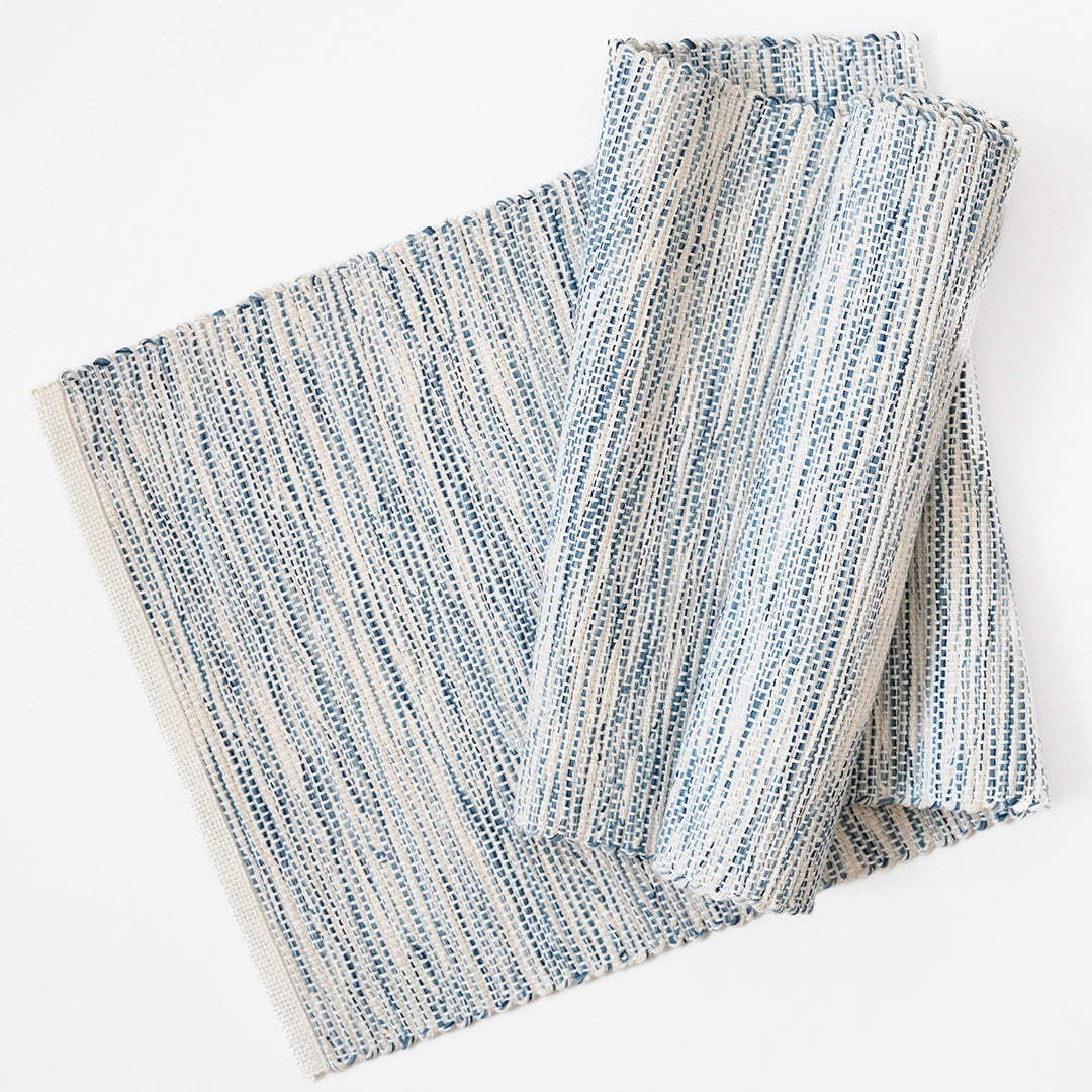 Mid Rise Blue Table Runner