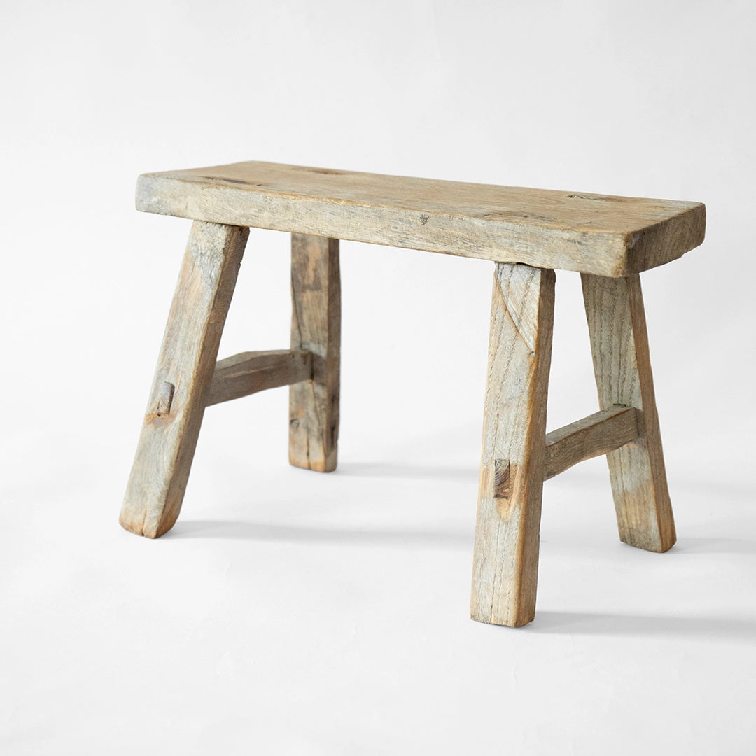 Miniature Reclaimed Wood Stool