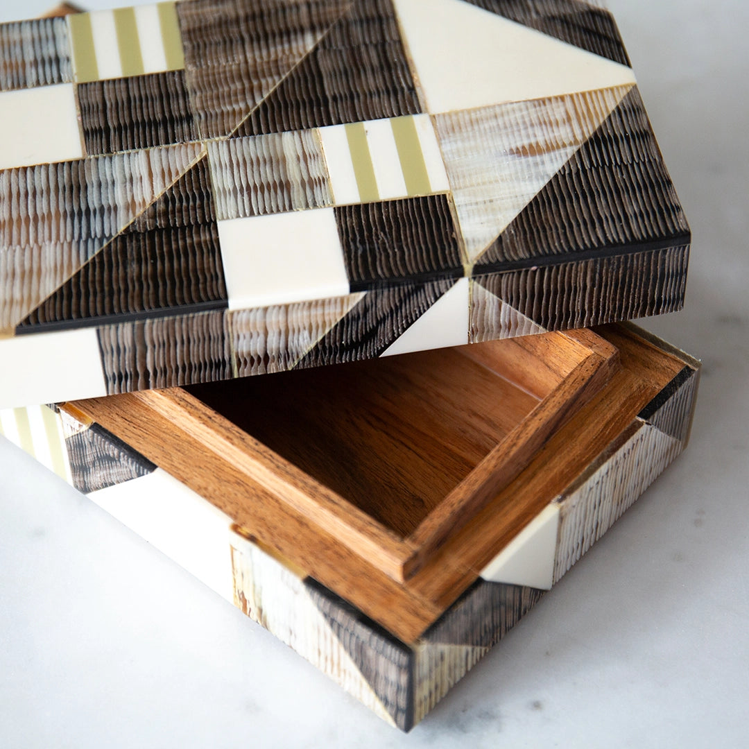 Neutral Tones Modernist Storage Box
