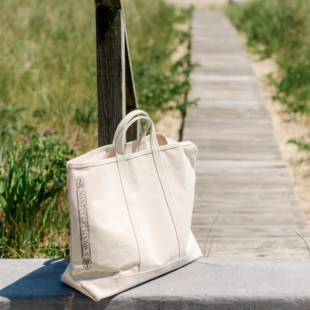 NL Natural Canvas Tote Bag