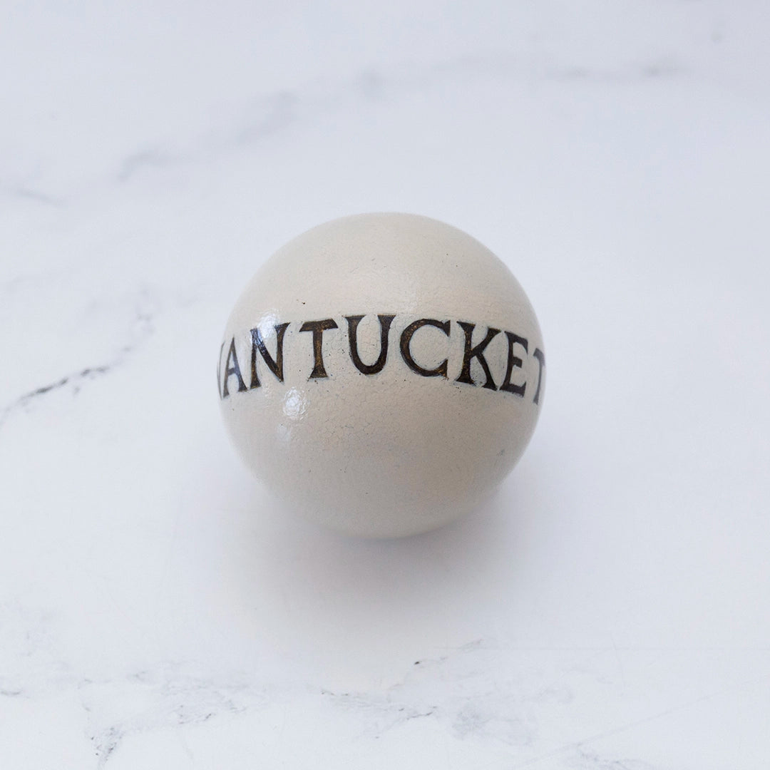 Nantucket Ivory Sphere | Melissa Macleod