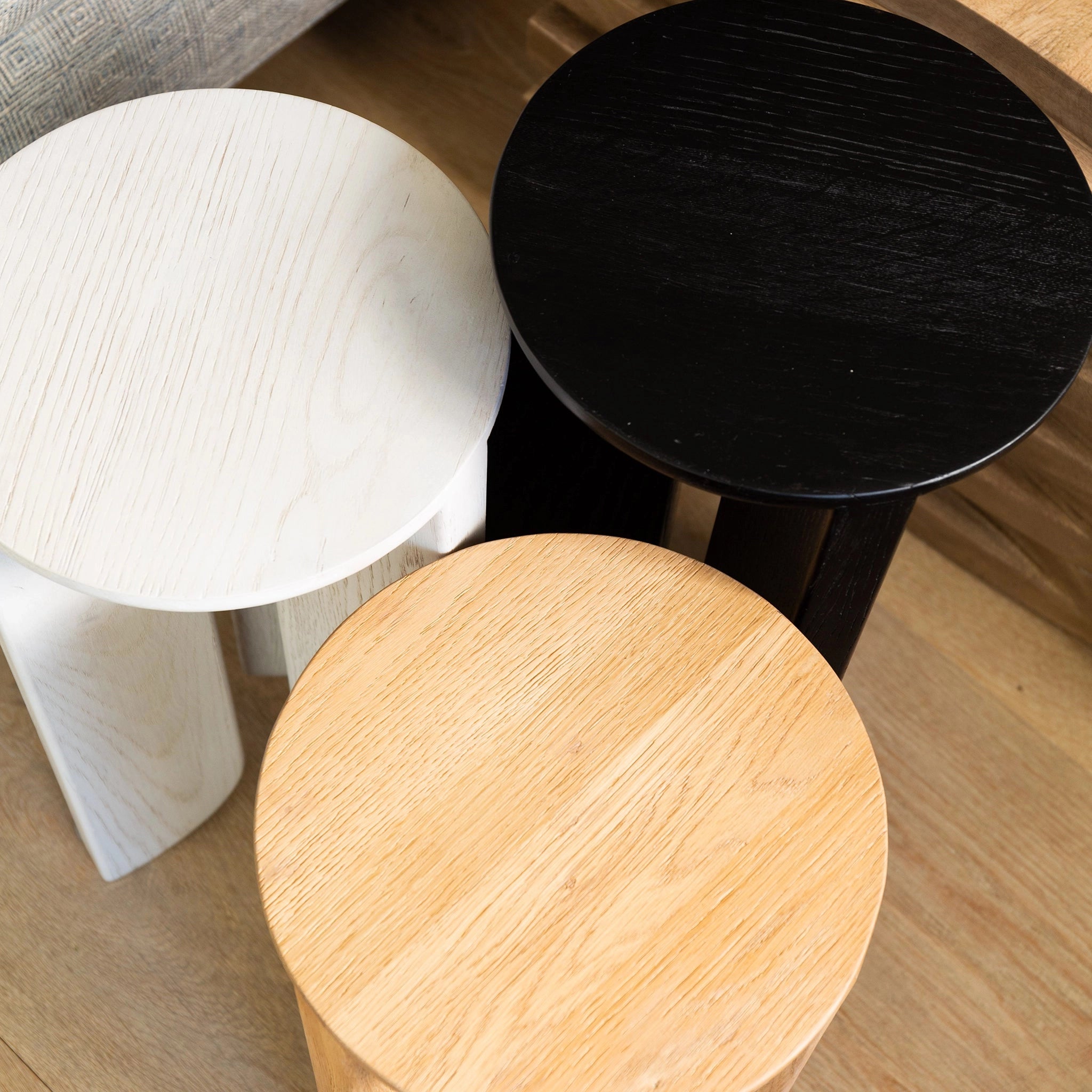 Oak Wood Beverage Tables