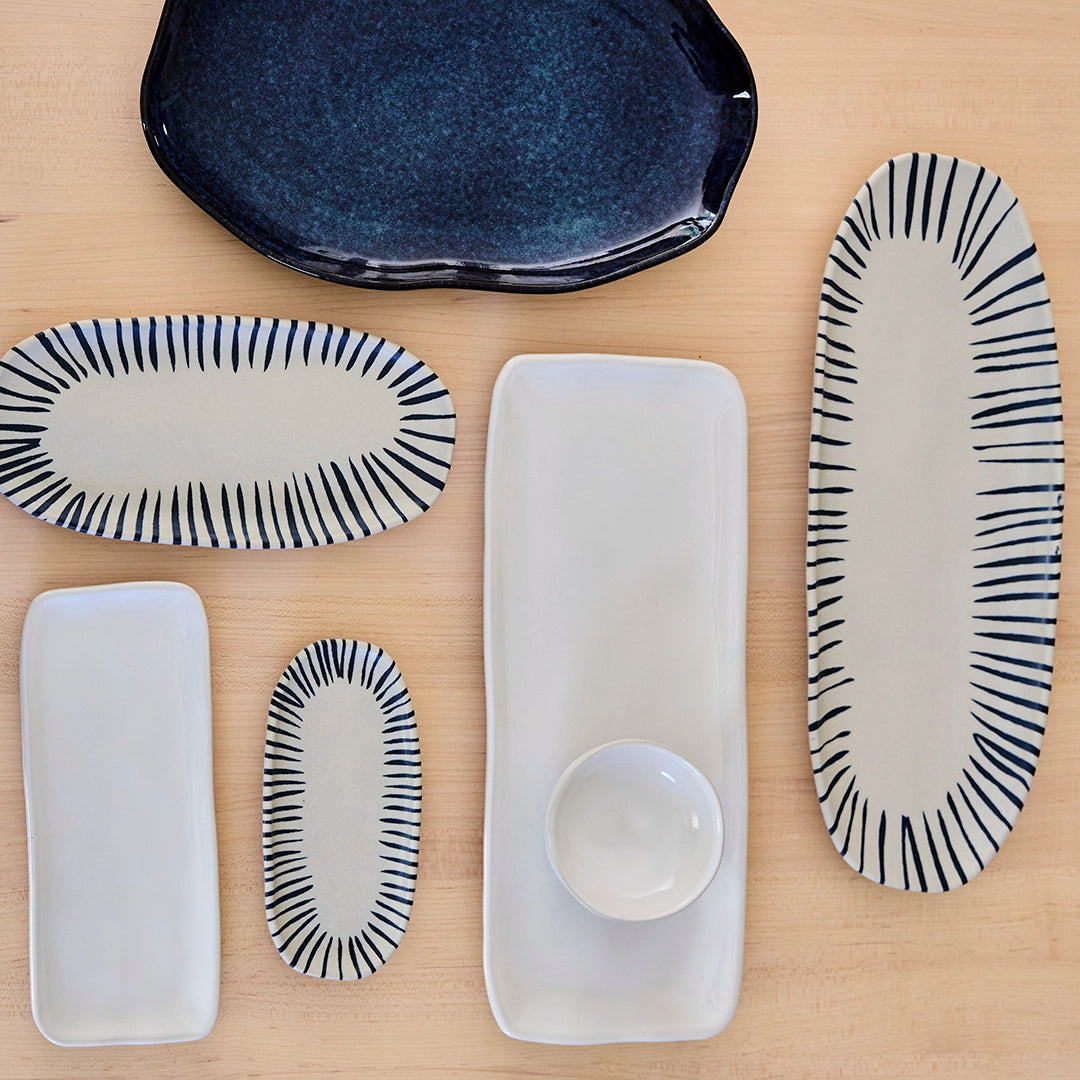 Organic Rectangle Platters
