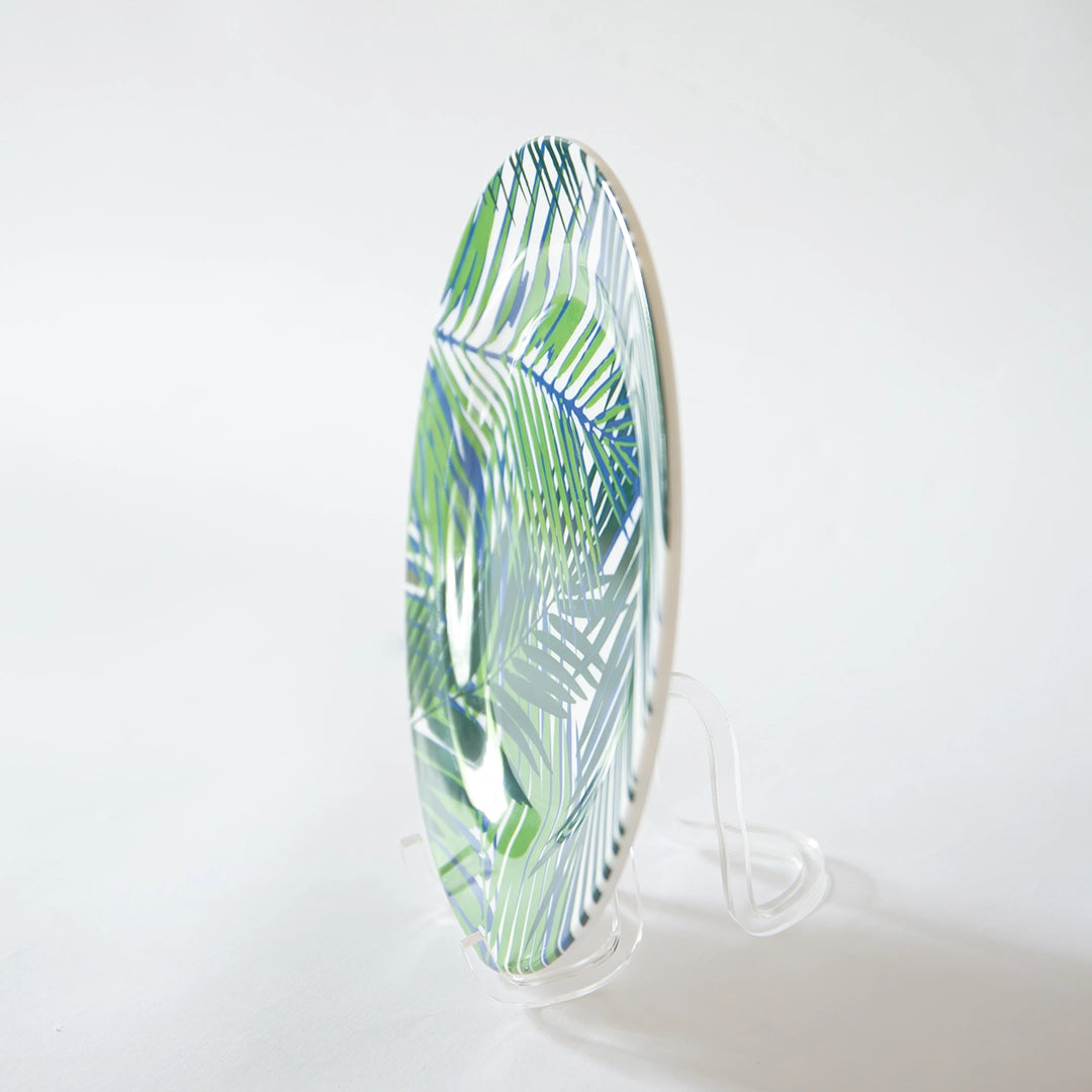 Palm Leaf Melamine Plates