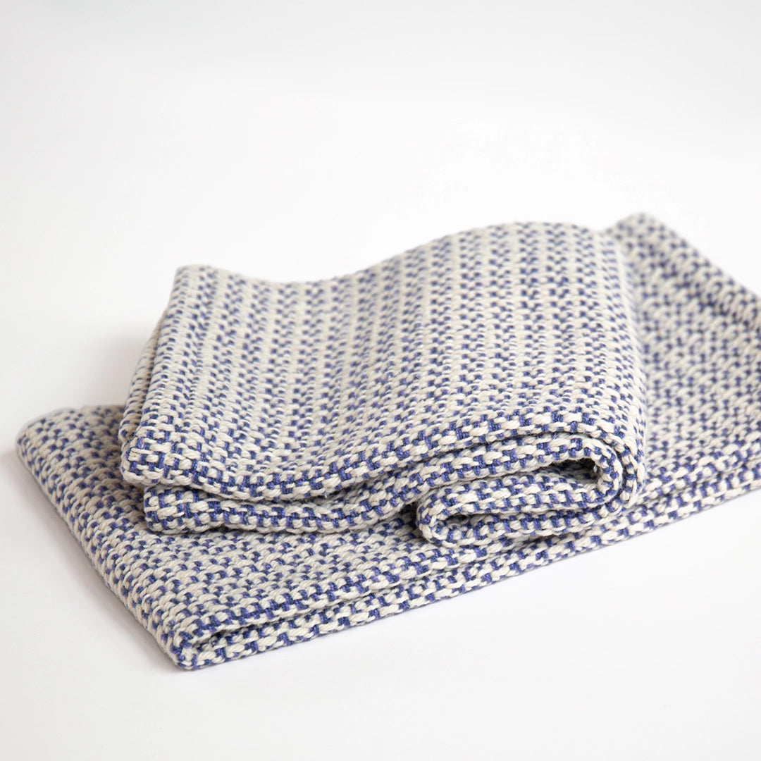 Periwinkle Handwoven Kitchen Towel