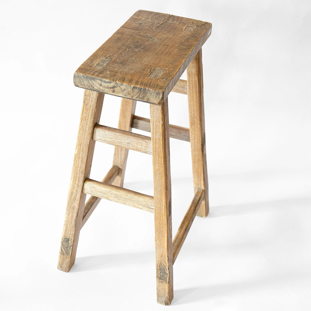 Reclaimed Rectangle Stool