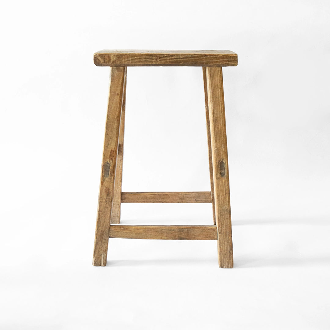 Reclaimed Rectangle Stool
