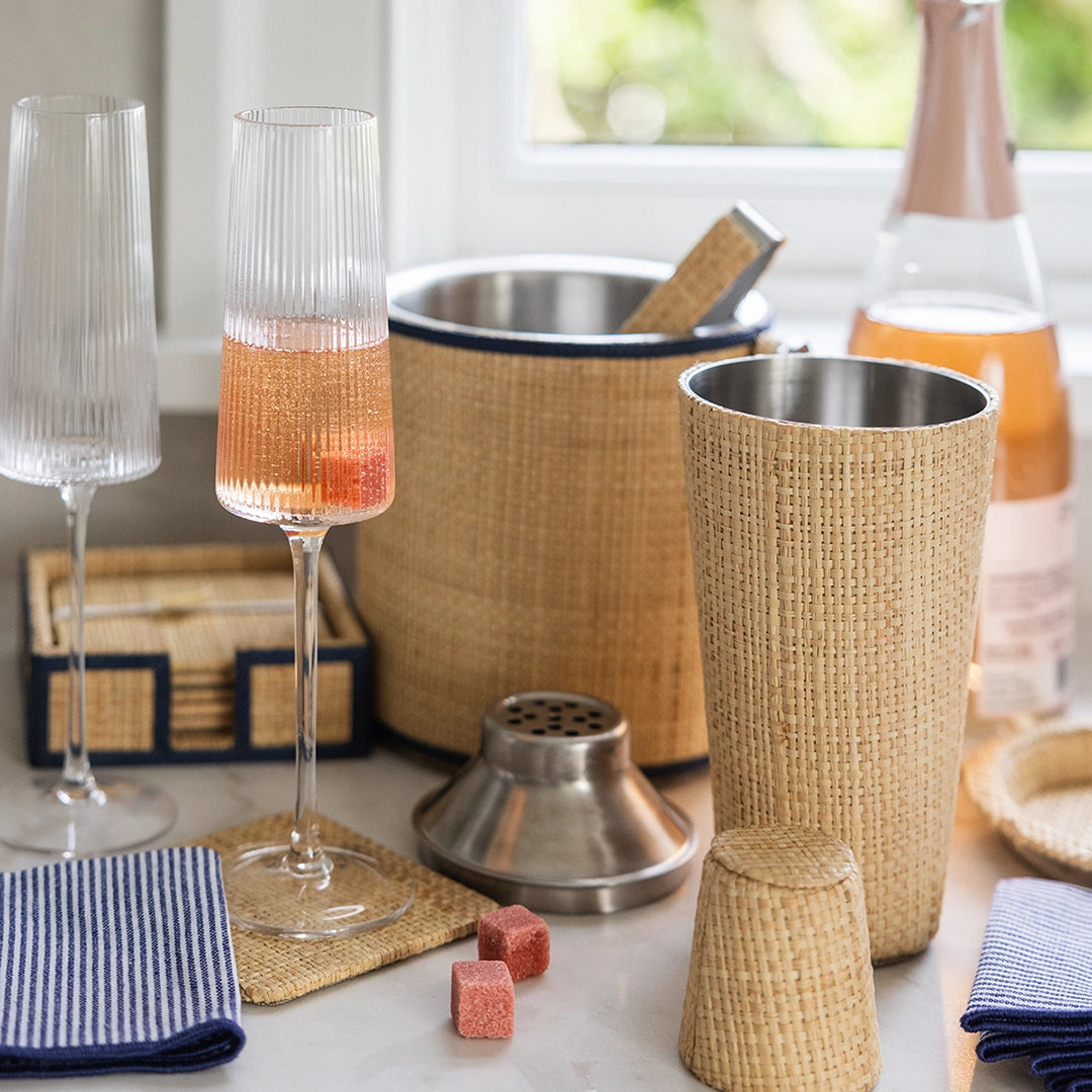 Raffia Barware Essentials