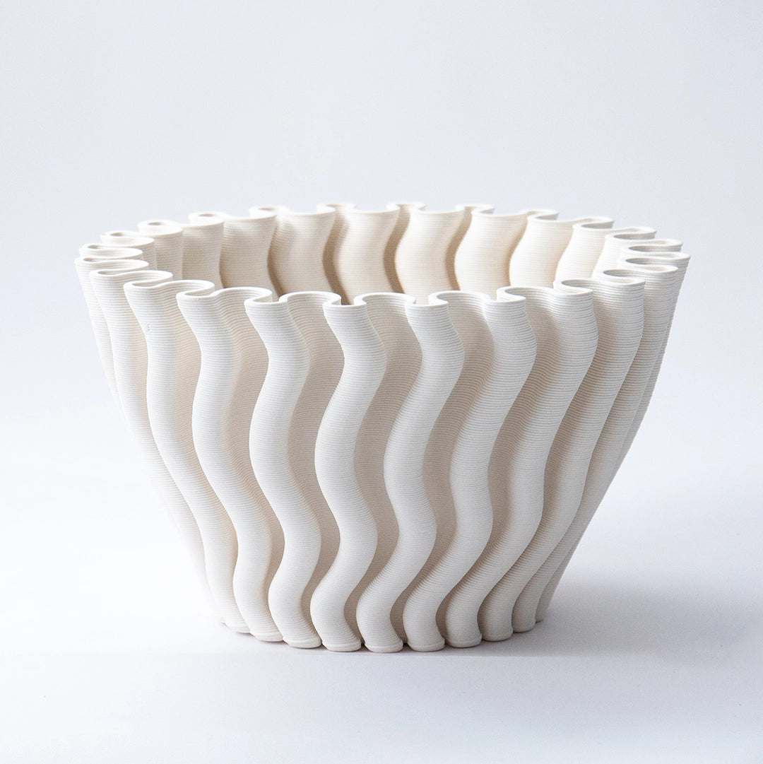 Fluted Vase