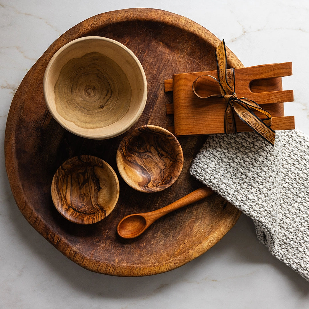 Round Ola Wood Platter