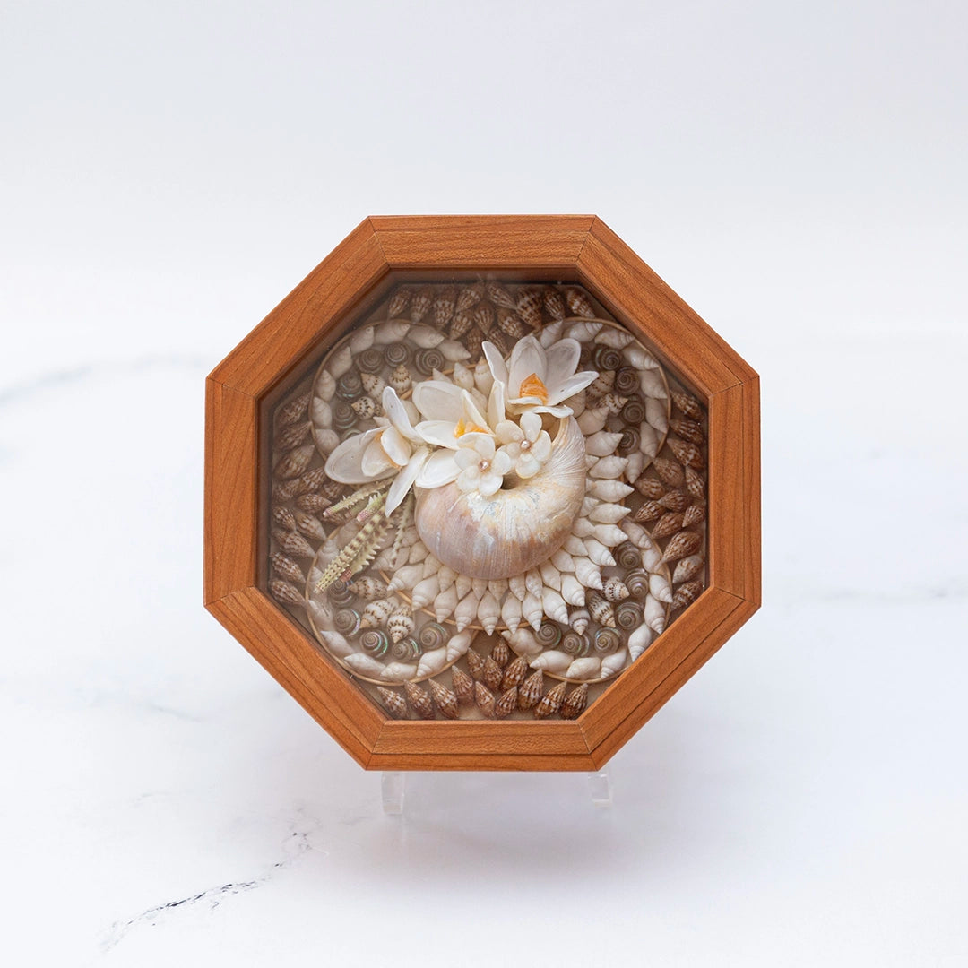 Sailor's Valentine Ocean Rosette| Betsey Braun