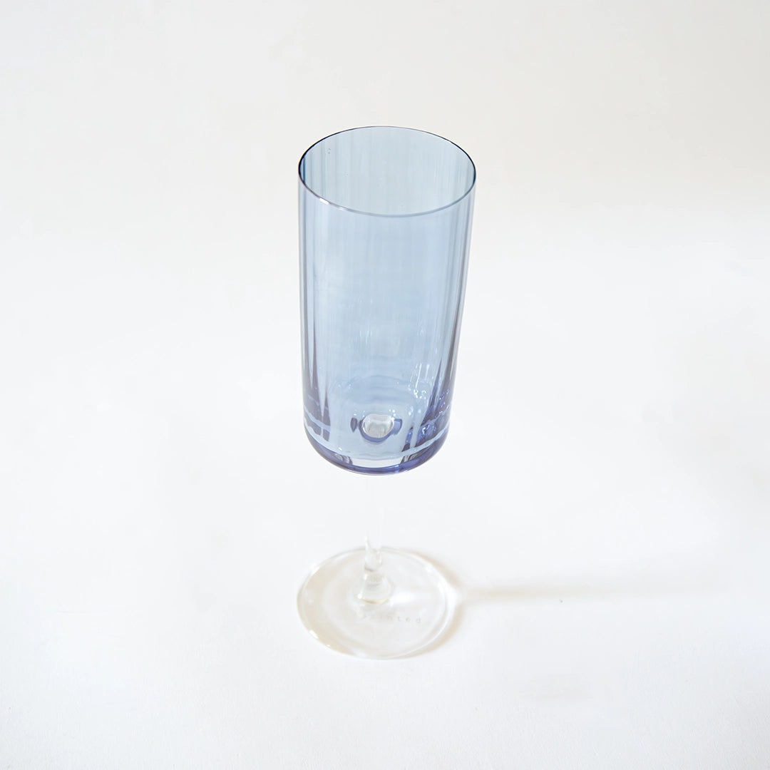 Sapphire Champagne Flute