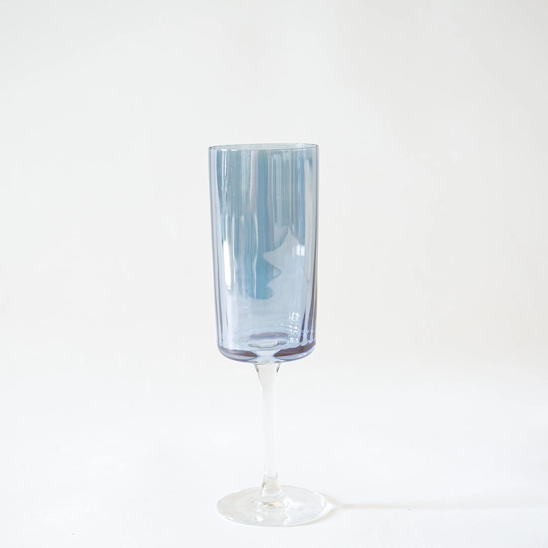 Sapphire Champagne Flute