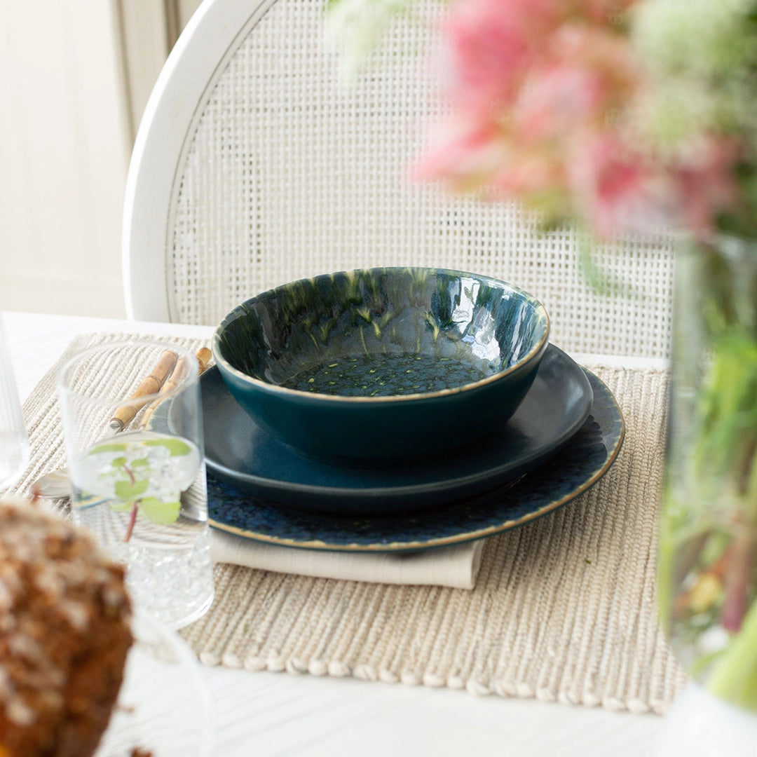 Saturated Teal Plate