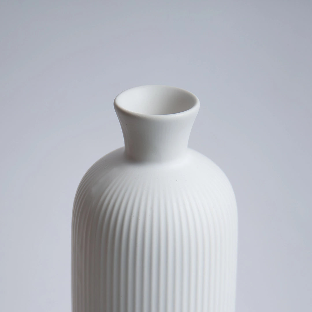 Tall Textured Ceramic Vase
