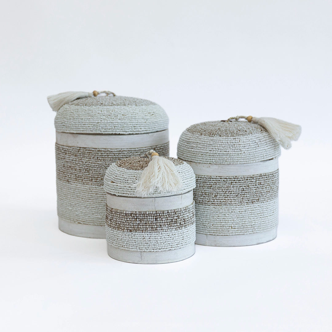 Tassel Beaded Box