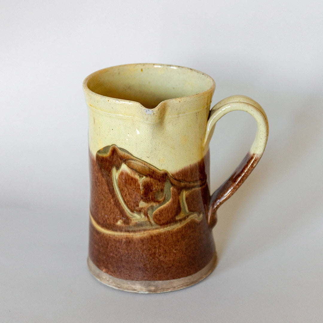 Vintage Earthenware Pitcher
