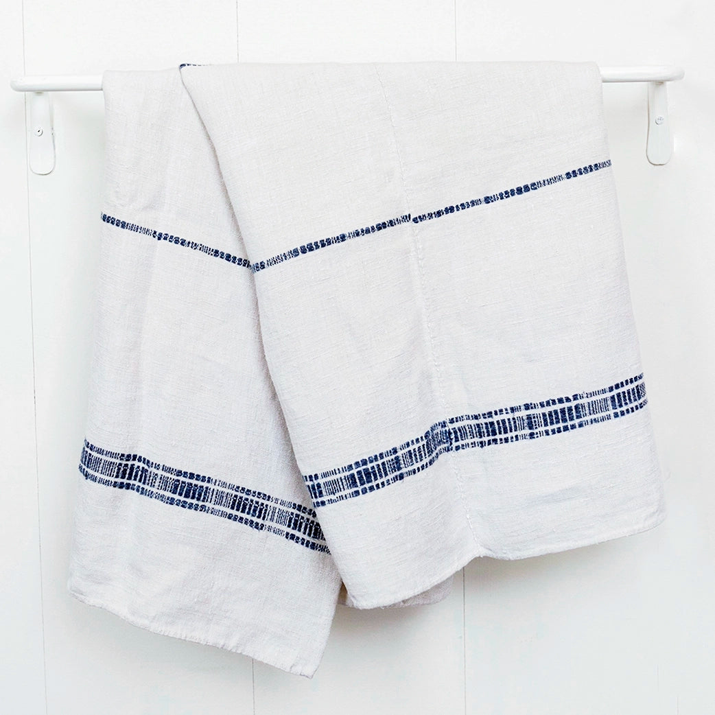 Vintage French Linen Tablecloth