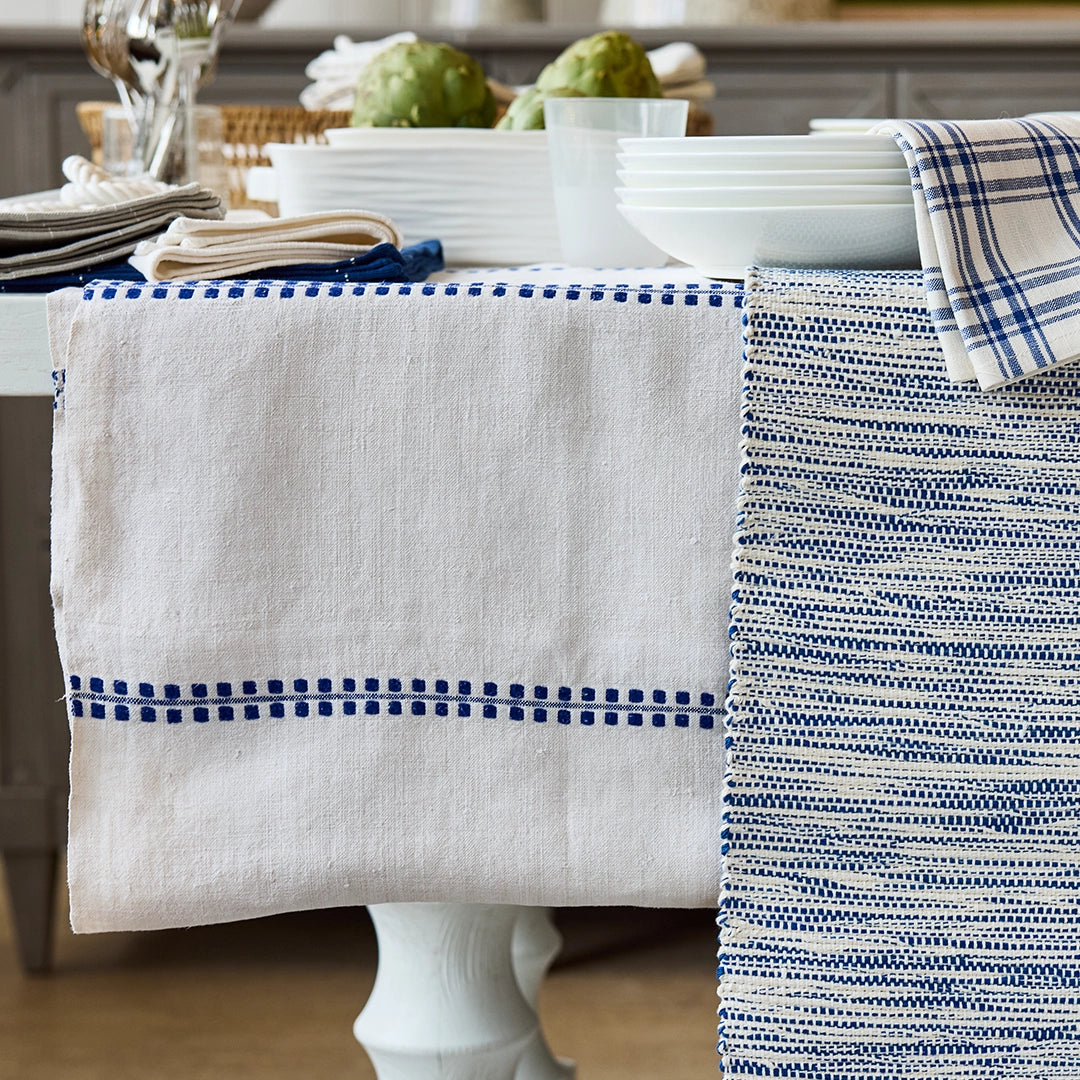 Vintage French Linen Tablecloth