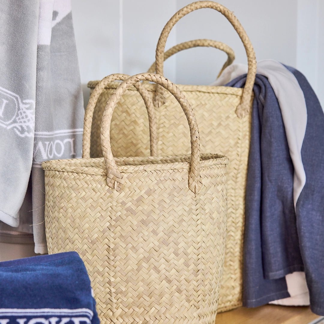 Woven Palm Basket