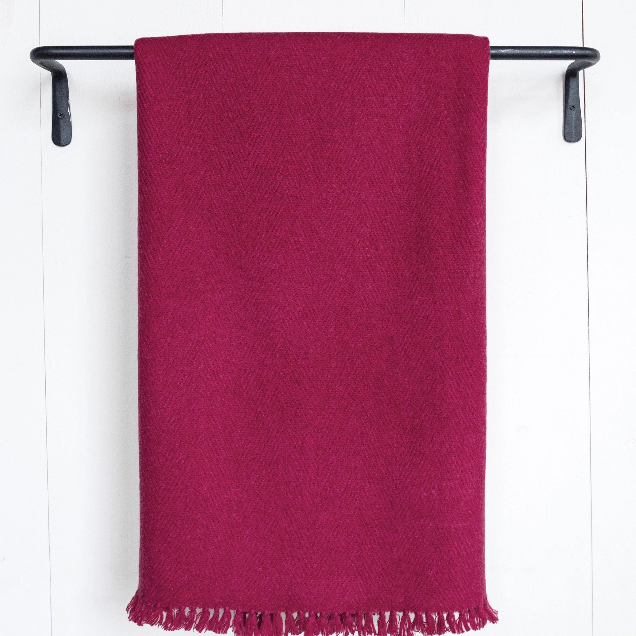 Dahlia Handwoven Cashmere Throw