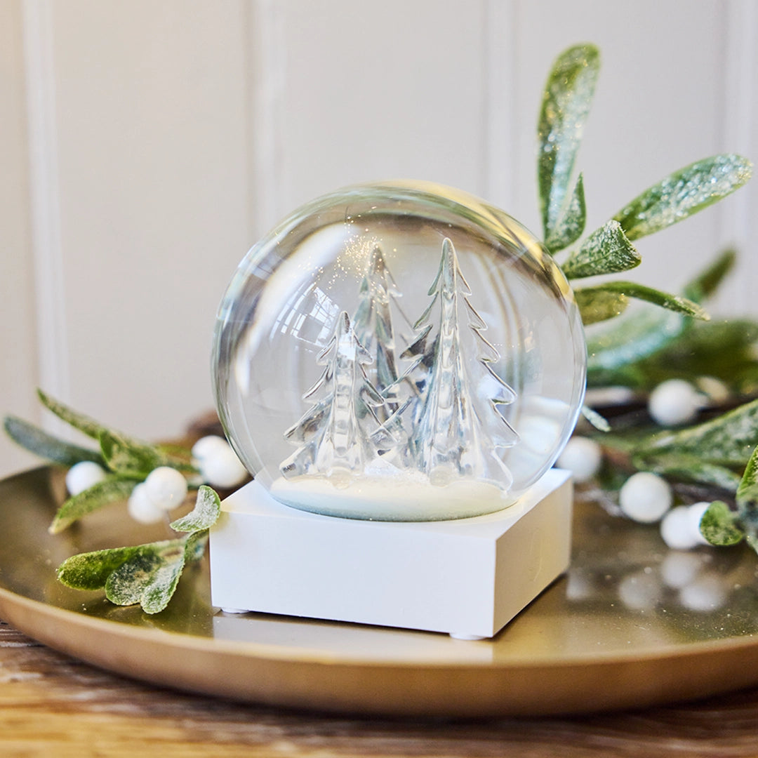 Crystal Trees Snow Globe