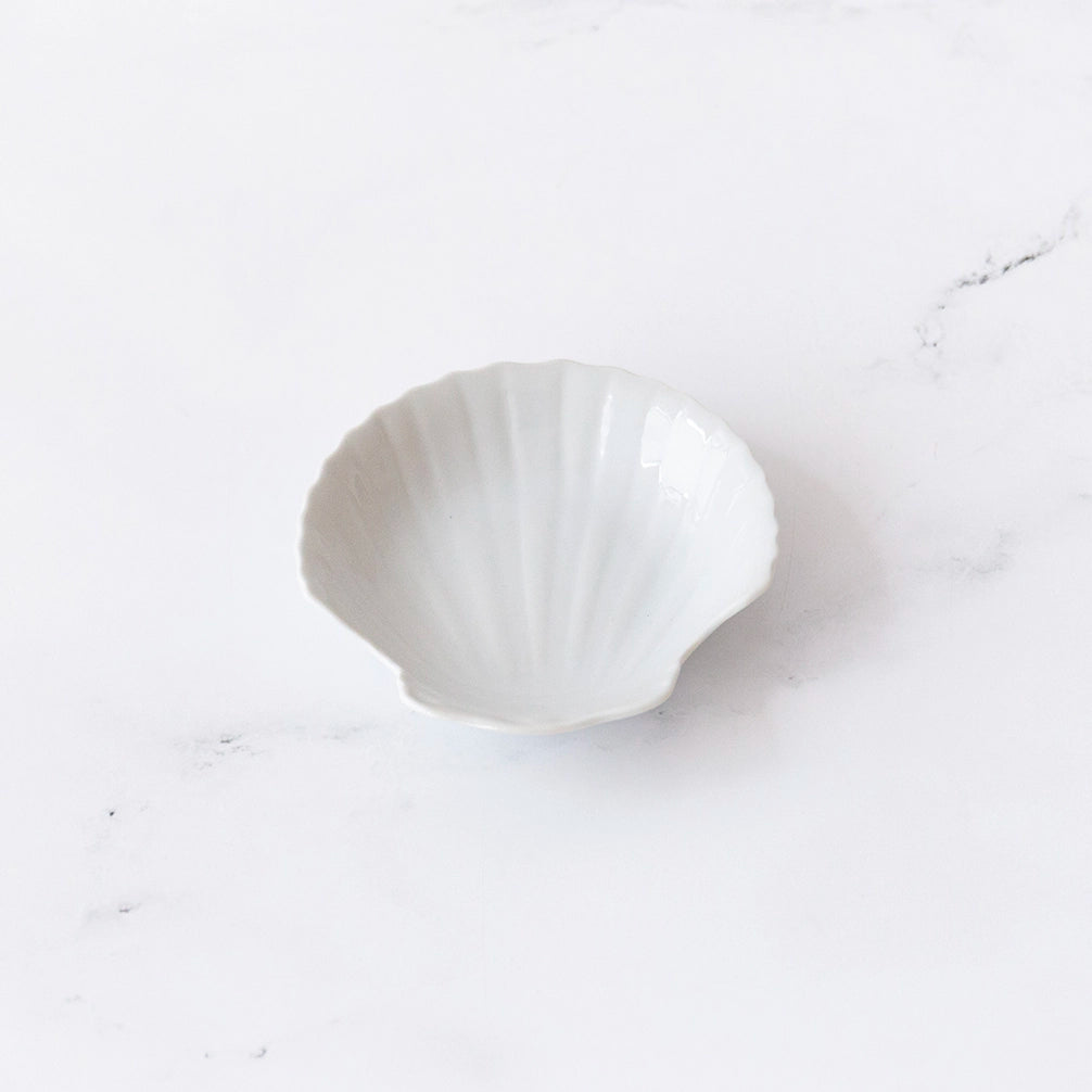 White Shell Dish