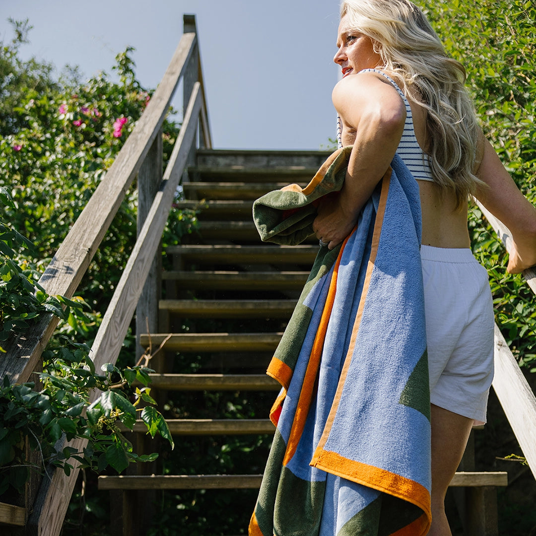 Art Deco Beach Towel