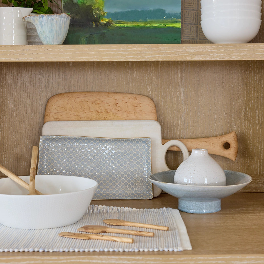 Chilled Blue Glaze Bowl