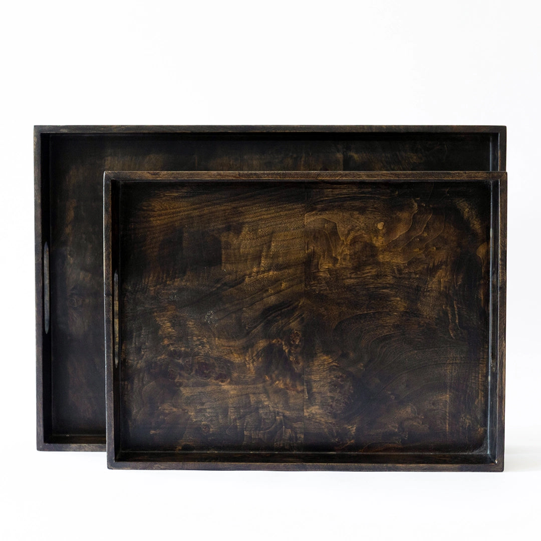 Dark Burl Tray