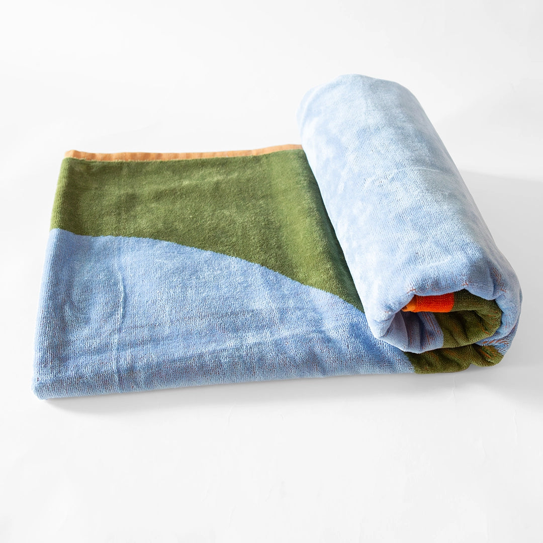 Art Deco Beach Towel