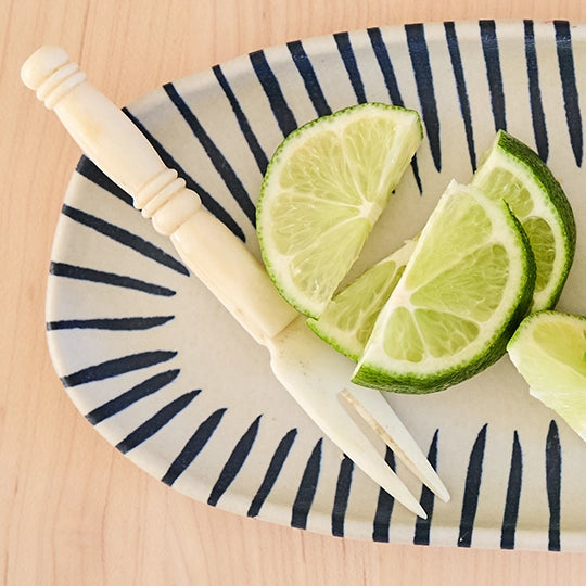 Faux Ivory Mini Serving Utensils