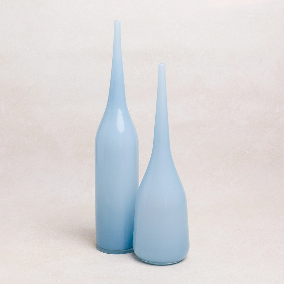 Frost Blue Decorative Vase