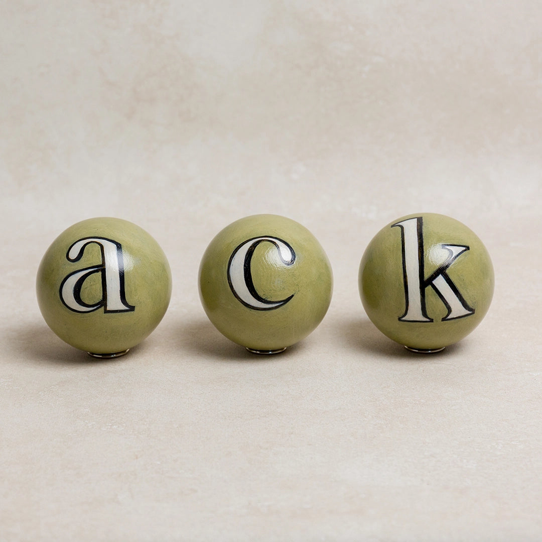 Green ACK Spheres | Melissa Macleod