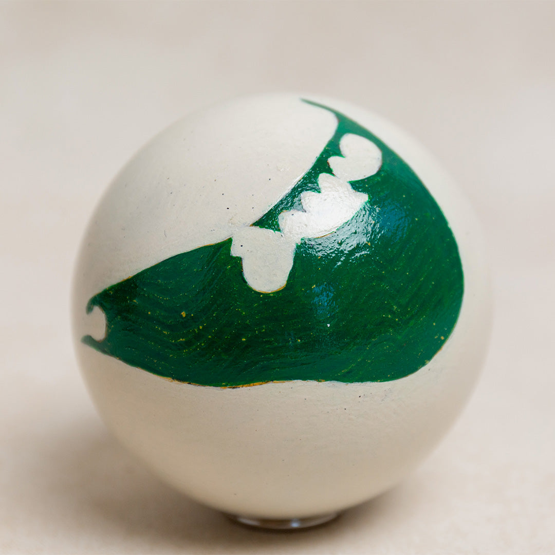 Holiday Green Nantucket Island Sphere | Melissa Macleod