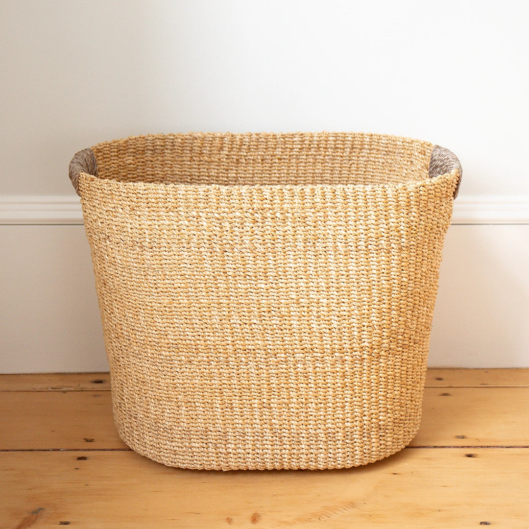 Handwoven Abaca Basket