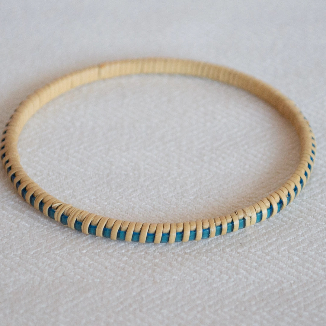 Handwoven Cane Bangles | Dale Rutherford