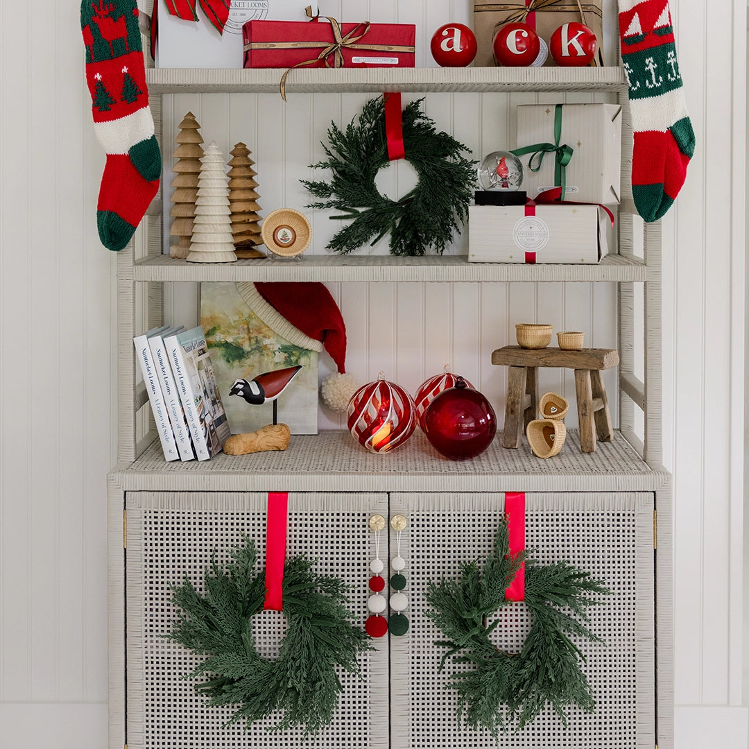 Norfolk and Cypress Wreaths
