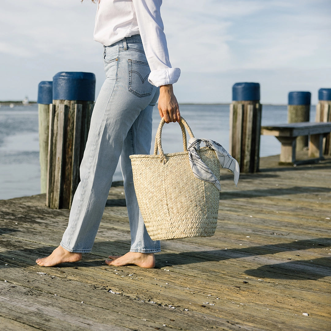 Woven Palm Basket