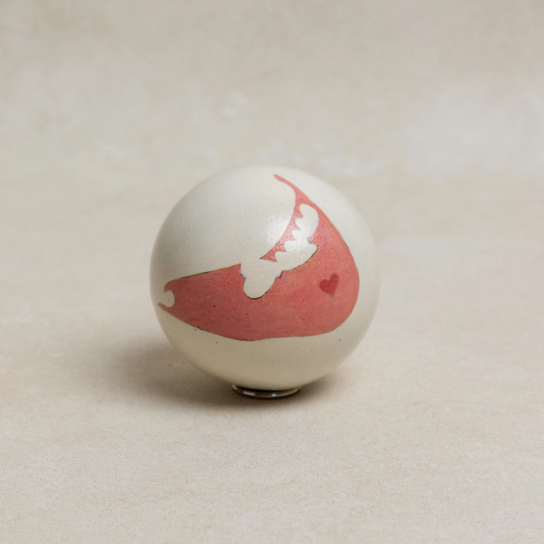 Nantucket Red Island Heart Sphere | Melissa Macleod