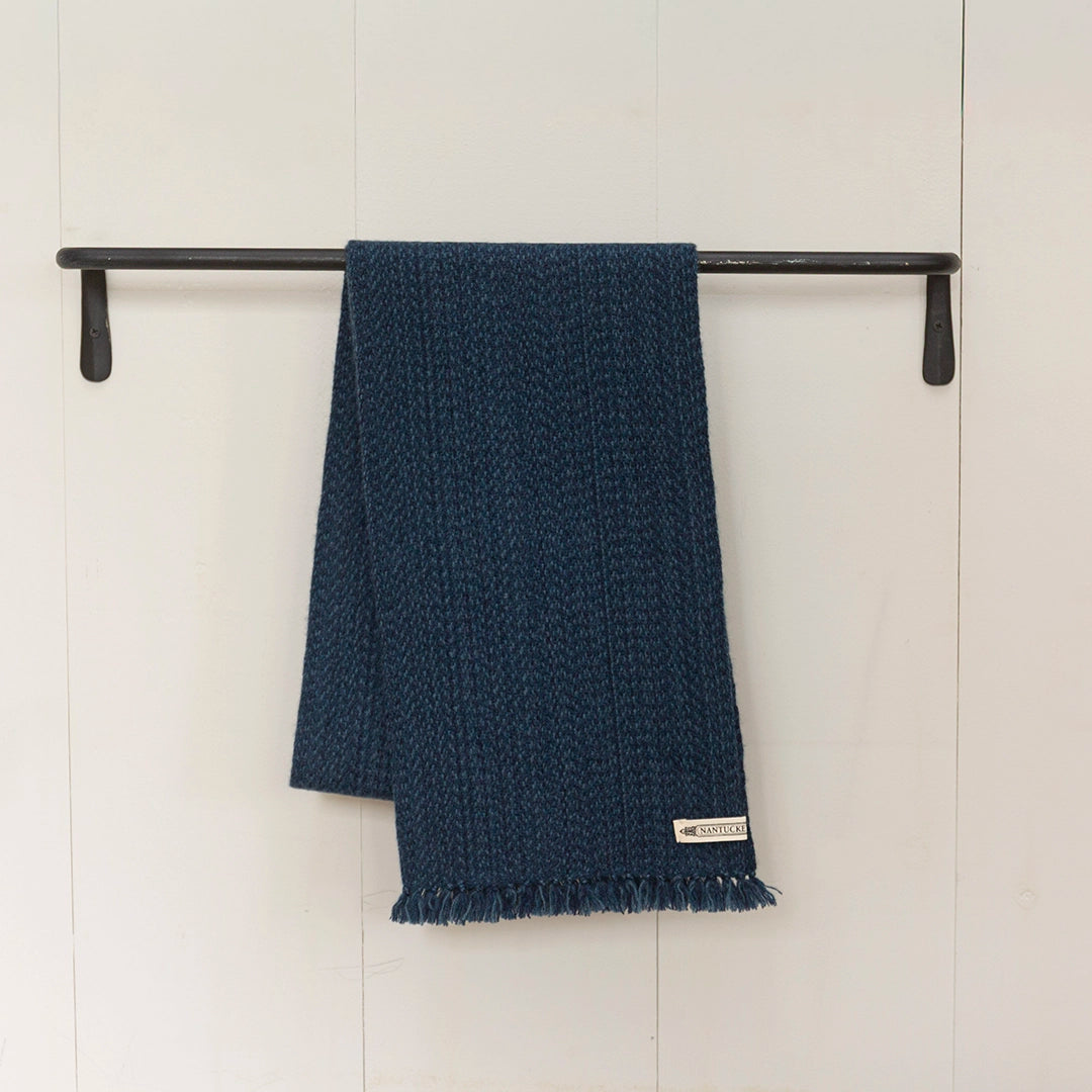 Ocean Deep Cashmere Scarf