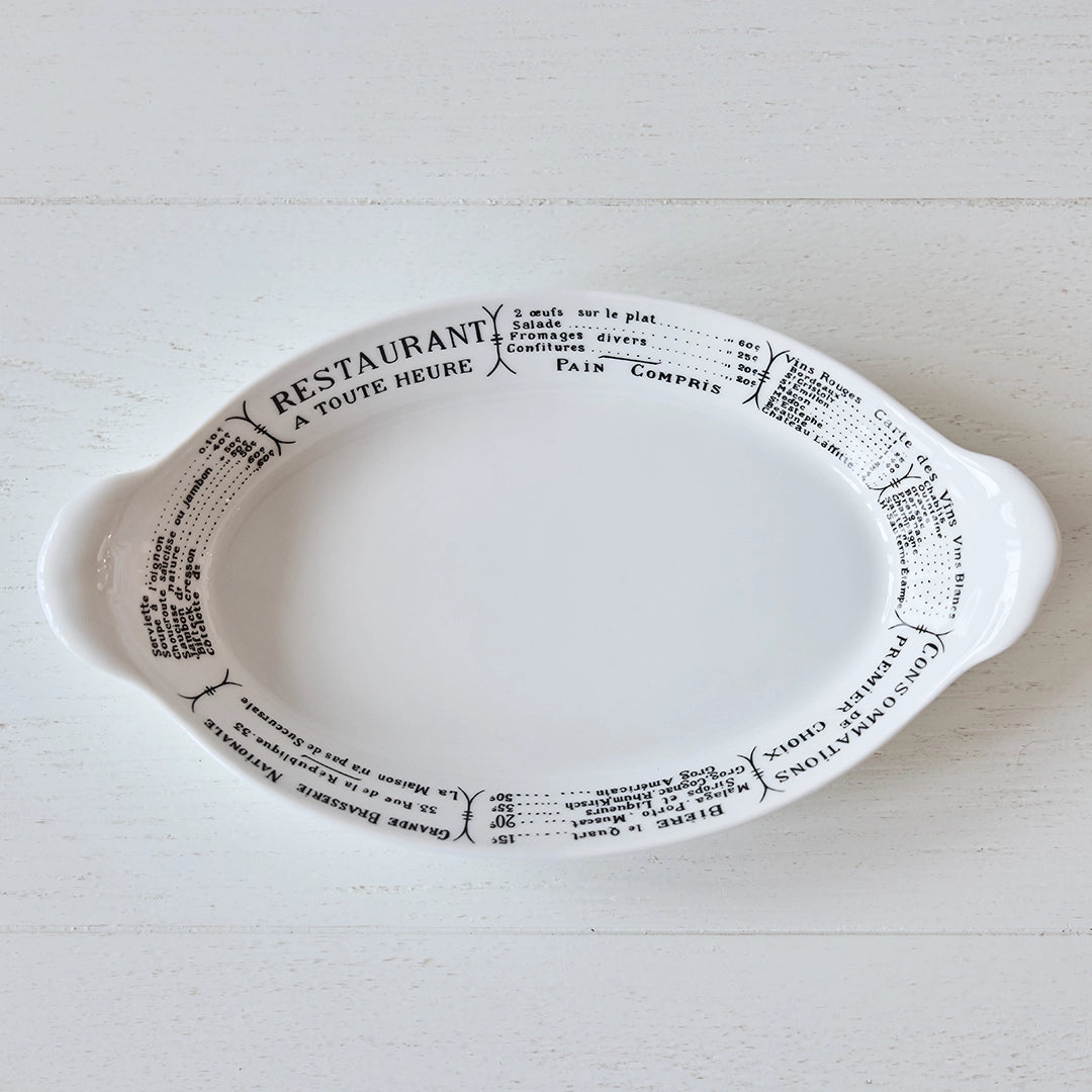 Brasserie Oval Dish